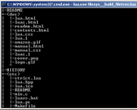 Lua Filesystem Library
